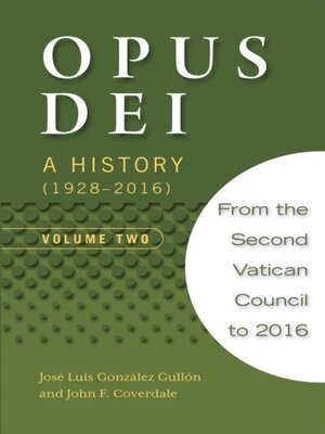 cover image of Opus Dei